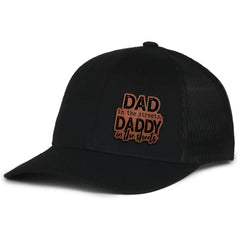 Dad In The Streets Leather Patch Hat (AM24)