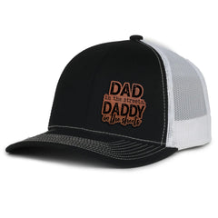 Dad In The Streets Leather Patch Hat (AM24)