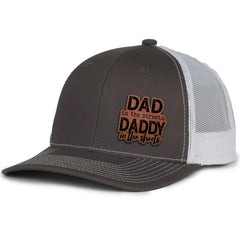 Dad In The Streets Leather Patch Hat (AM24)