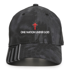 One Nation Under God Premium Embroidery Hat (DJT24)