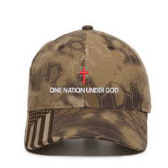 One Nation Under God Premium Embroidery Hat (DJT24)