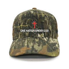 One Nation Under God Premium Embroidery Hat (DJT24)