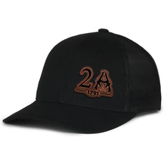 2A 1791 Leather Patch Hat (AM24)