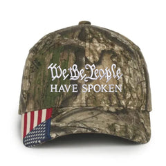 We The People Have Spoken Premium Embroidery Hat