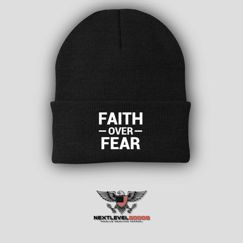 Faith Over Fear Beanie