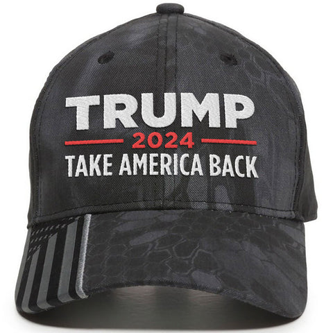 Trump 2024 Take America Back Premium Classic Embroidered Hat