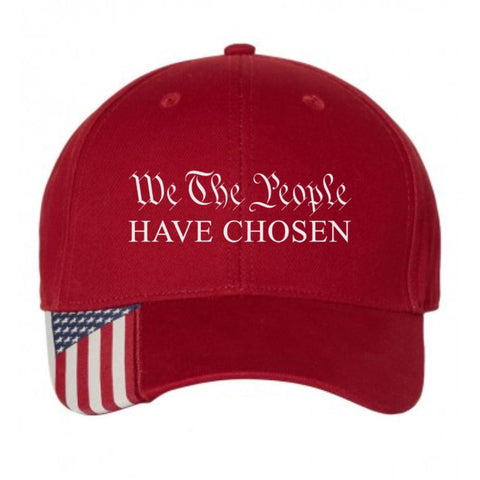 We The People Have Chosen Premium Embroidery Hat (PM24)