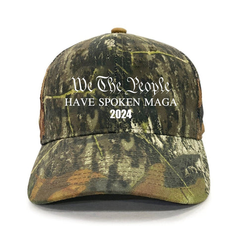 We The People Have Spoken MAGA Premium Embroidery Hat