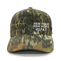 New Year New Hope 45/47 Premium Embroidery Hat (DJT24)