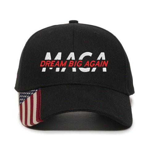 MAGA Dream Big Again Premium Embroidery Hat