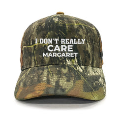 I Don`t Really Care Margaret Premium Embroidered Hat