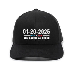 The End Of An Error Premium Embroidery Hat (DJT24)