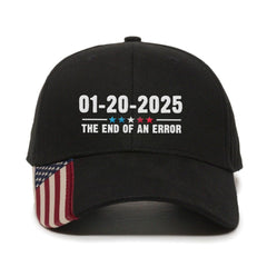 The End Of An Error Premium Embroidery Hat (DJT24)