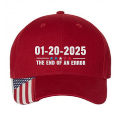 The End Of An Error Premium Embroidery Hat (DJT24)