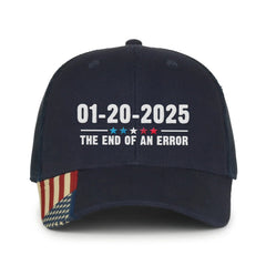 The End Of An Error Premium Embroidery Hat (DJT24)