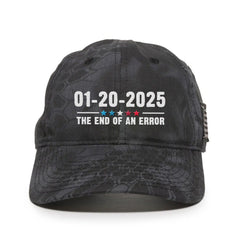 The End Of An Error Premium Embroidery Hat (DJT24)