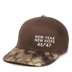 New Year New Hope 45/47 Premium Embroidery Hat (DJT24)