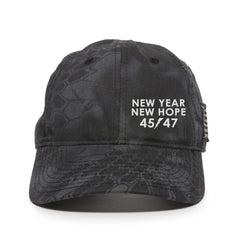 New Year New Hope 45/47 Premium Embroidery Hat (DJT24)