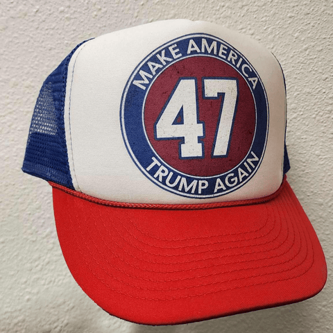 Make America Great Again Premium Leather Patch Hat