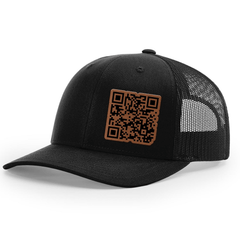 Show Me Your Tits Premium Leather Patch Hat