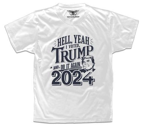 I Voted Trump And Do It Again Premium Classic T-shirt (TSB2024)
