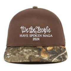 We The People Have Spoken Maga 2024 Snapback Embroidery Hat