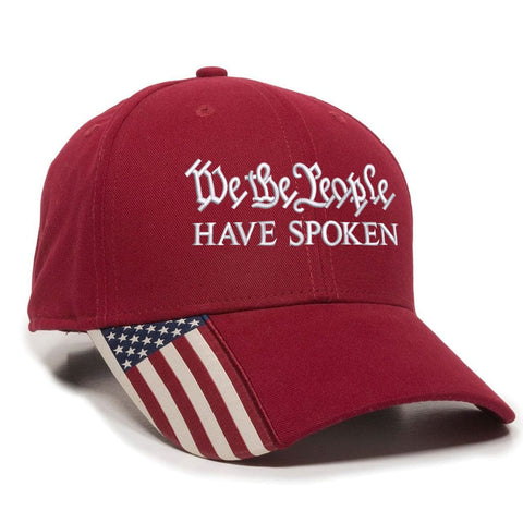 We The People Have Spoken Premium Embroidery Hat (SM24)