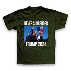 Never Surrender Trump 2024 Premium Classic T-Shirt (TAP16)