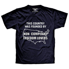 Non-Complaint Premium T-Shirt Founded this Country (DJT24)