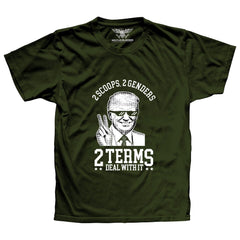 2 Terms Deal With It Premium T-Shirt (DJT24)