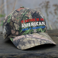 I'D Rather Be An American Kryptek Hat (SBL)