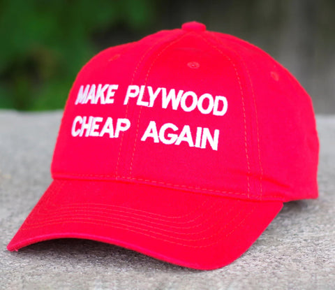 Make Plywood Cheap Again Hat (SBL)