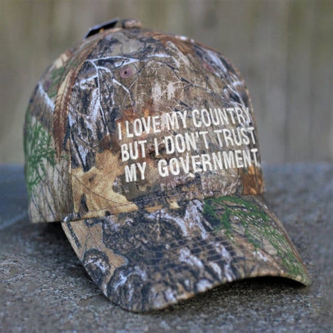 I Love My Country Kryptek Hat (SBL)